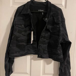 DKNY Women's Army Print Jacket NWT